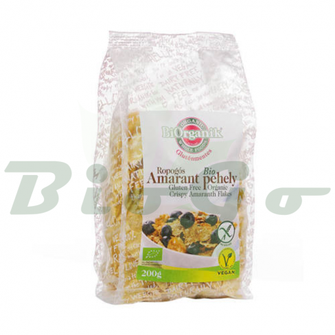 Vásároljon Biorganik bio gluténmentes ropogós amarant pehely 200g terméket - 866 Ft-ért