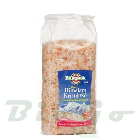 Vásároljon Biorganik natúr himalaya só, durva rózsaszín 2kg terméket - 654 Ft-ért