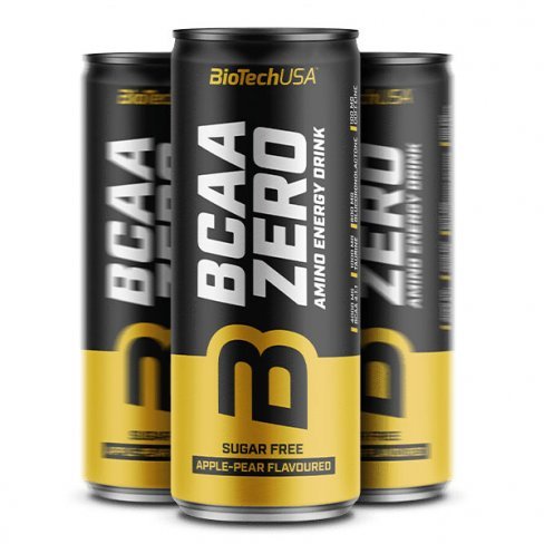 Vásároljon Biotech bcaa zero energy drink alma-körte energiaital 330 ml terméket - 638 Ft-ért