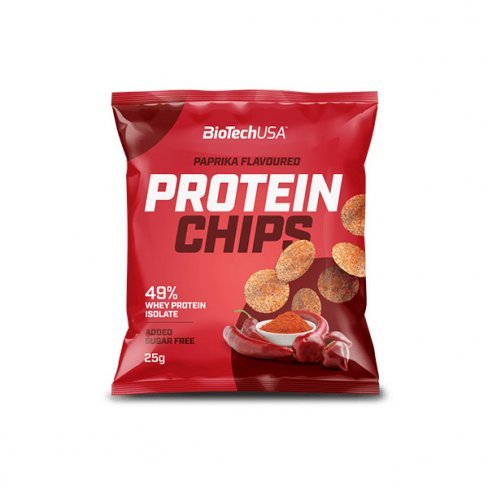Vásároljon Biotech protein chips paprika 25 g terméket - 688 Ft-ért