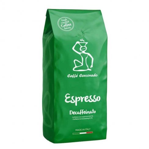 Vásároljon Caffe corcovado koffeinmentes szemes pörkölt kávé 1000 g terméket - 5.285 Ft-ért