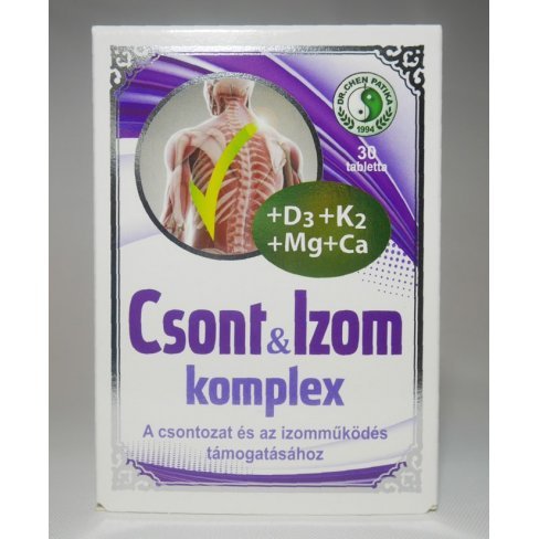 Vásároljon Dr.chen csont&izom komplex tabletta terméket - 3.159 Ft-ért