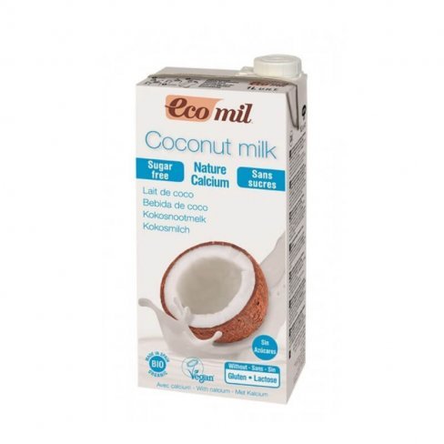 Vásároljon Ecomil bio kókuszital kalciummal 1000 ml 1000 ml terméket - 1.406 Ft-ért