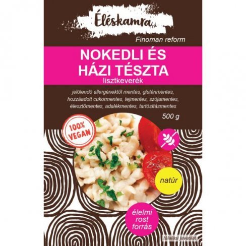 Vásároljon Éléskamra vegan nokedli és házitészta lisztkeverék gluténmen 500 g terméket - 985 Ft-ért