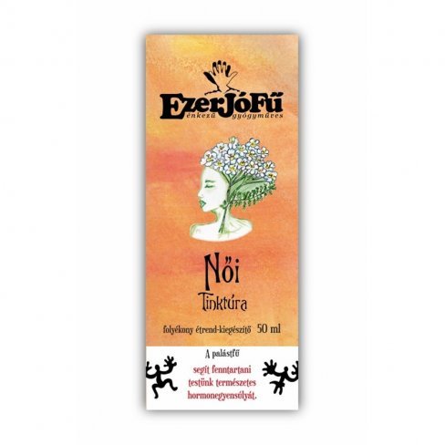 Ezerjófű bio női tinktúra 50ml
