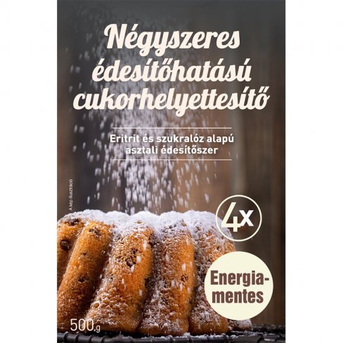 Vásároljon Fm négyszeres édesítőhatású cukorhelyettesítő (eritrit, szukralóz alapú) 1000g terméket - 3.552 Ft-ért
