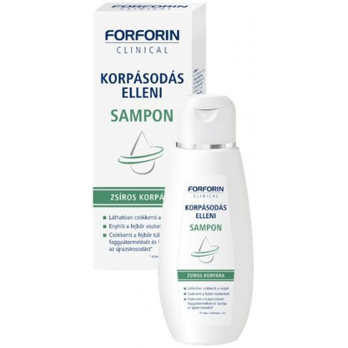 Vásároljon Forforin korpásodás elleni sampon zsíros korpára 200 ml terméket - 4.012 Ft-ért