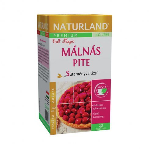 Vásároljon Naturland málnás pite ízű tea 20x2g terméket - 1.170 Ft-ért