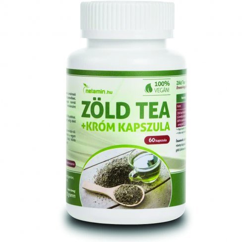 Vásároljon Netamin zöld tea+króm kapszula 60db terméket - 3.720 Ft-ért