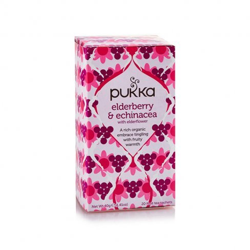 Vásároljon Pukka organic elderberry echinacea bio bodza tea 20x2g 40 g terméket - 1.807 Ft-ért