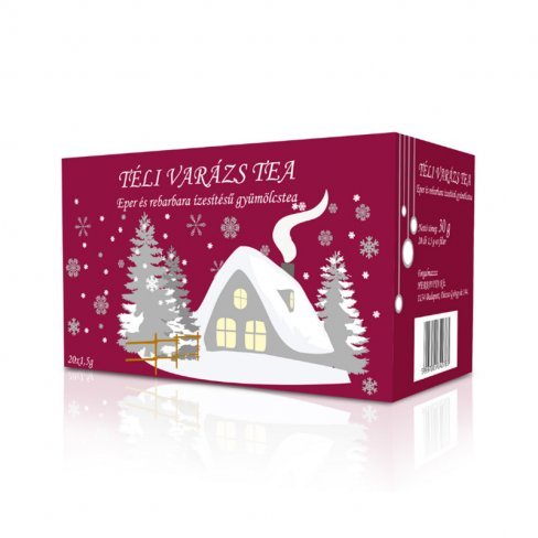 Vásároljon Téli varázs tea eper-rebarbara 20 filter terméket - 542 Ft-ért