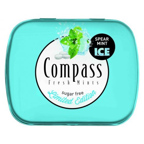 COMPASS FODORMENTA ÍZŰ CUKORMENTES LEHELETFRISSÍTŐ PASZTILLÁK 1DB