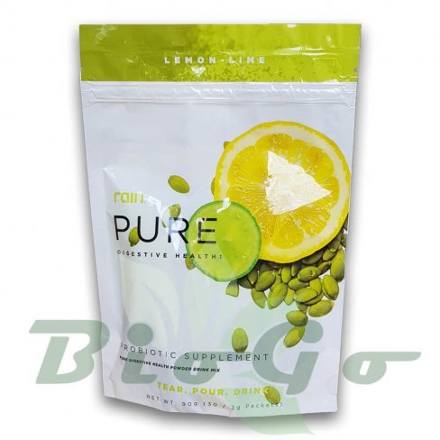 Vásároljon Rain pure emésztést segítő ital por citrom-lime 90g terméket - 21.417 Ft-ért